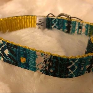 TRAX hand made dog collar. NWT